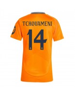 Real Madrid Aurelien Tchouameni #14 Venkovní Dres pro Dámské 2024-25 Krátký Rukáv